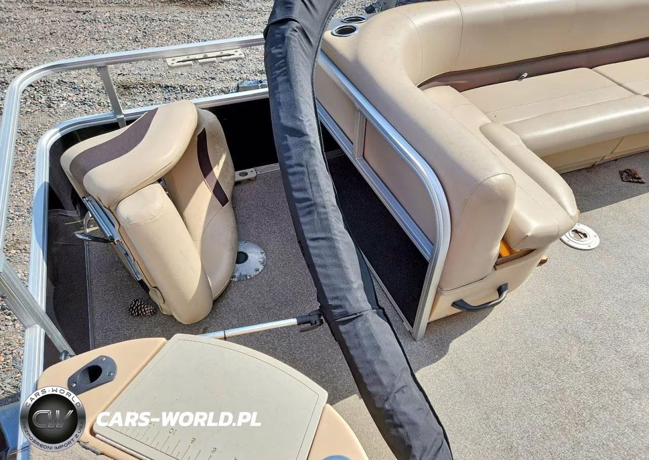 2017 Sun Tracker Fishing Barge 20 Pontoon Boat VIN:BUJ43016L617 - 6