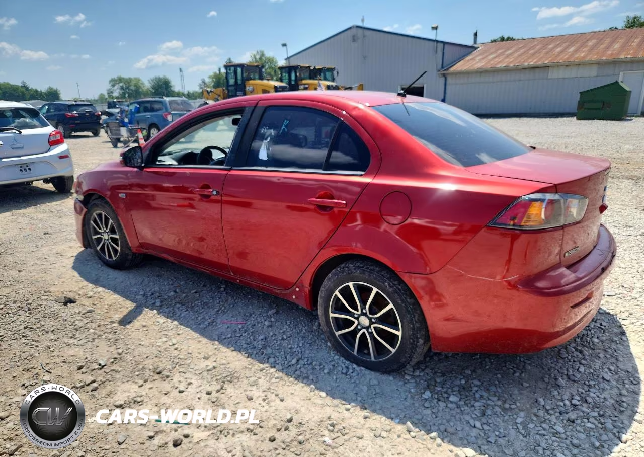2017 Mitsubishi Lancer Es VIN:JA32U2FU8HU005307 - 2