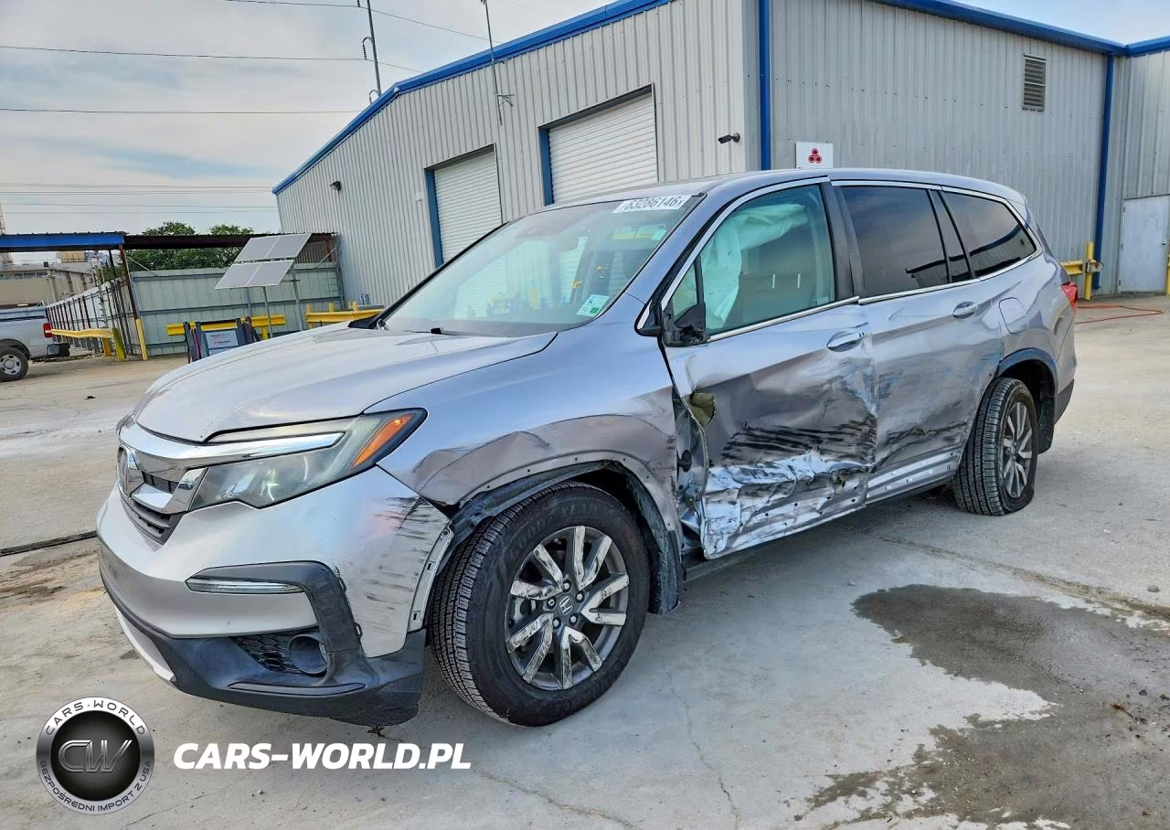 2019 Honda Pilot Exl VIN:5FNYF5H57KB041843 - 1