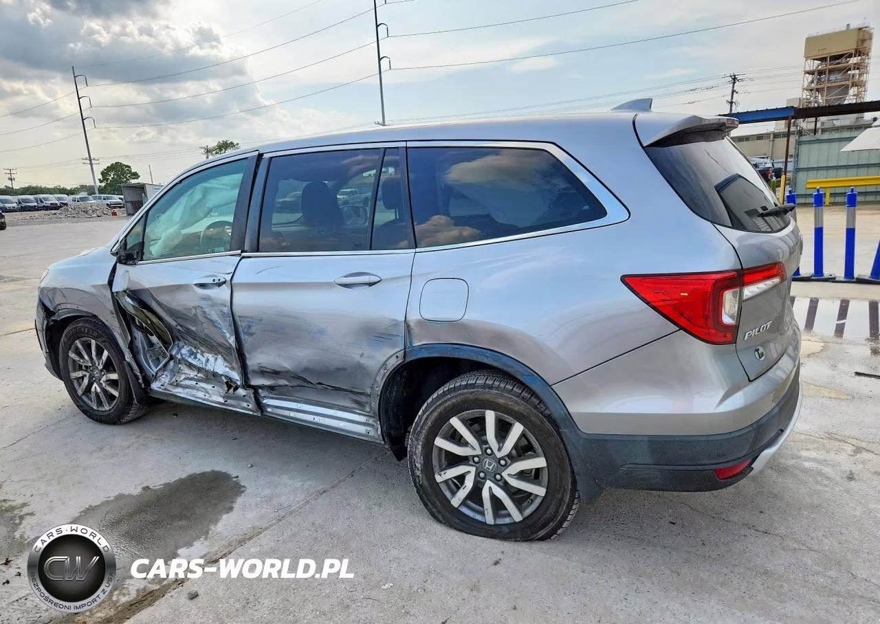 2019 Honda Pilot Exl VIN:5FNYF5H57KB041843 - 2