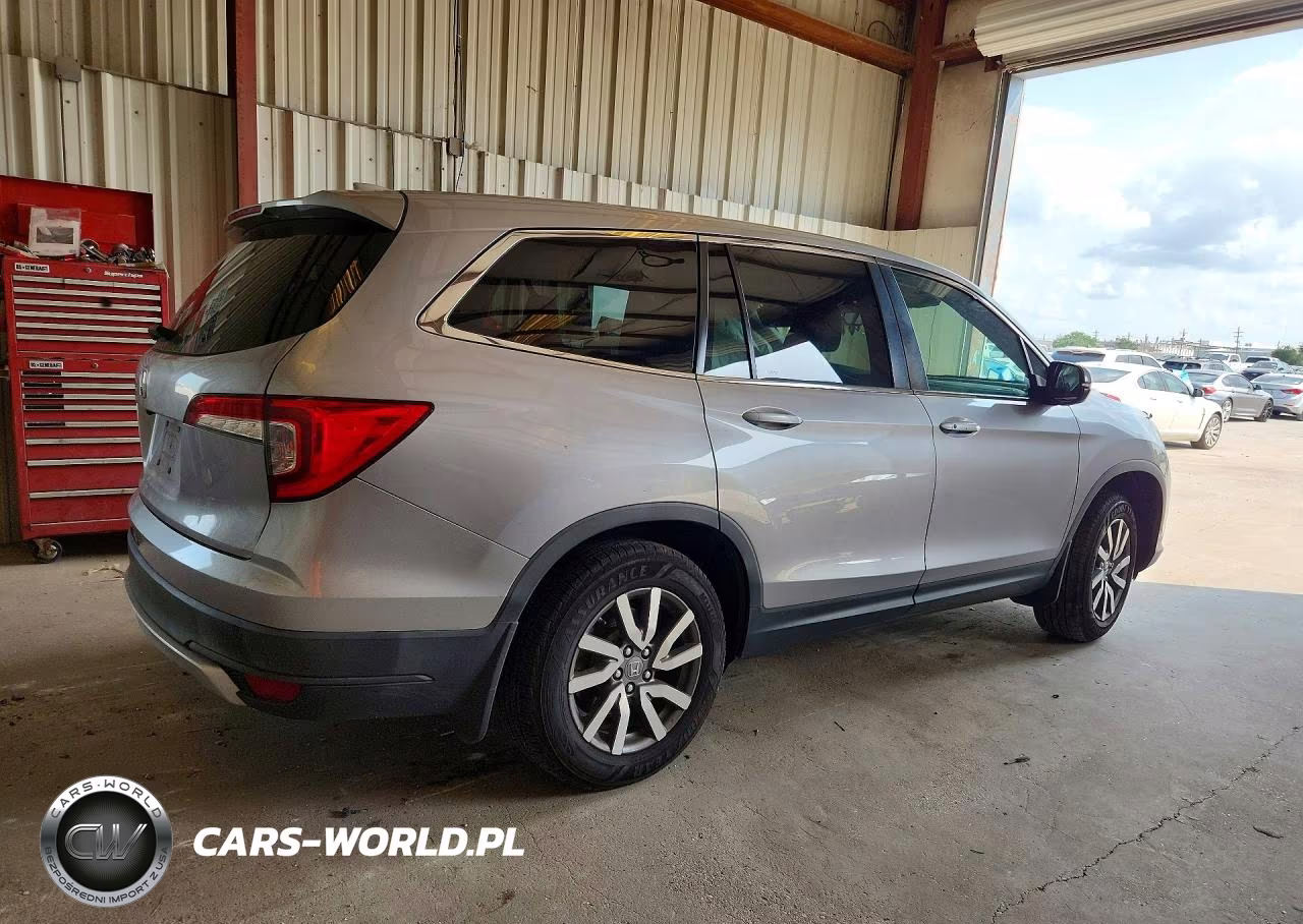 2019 Honda Pilot Exl VIN:5FNYF5H57KB041843 - 3