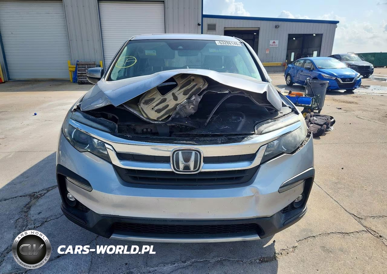 2019 Honda Pilot Exl VIN:5FNYF5H57KB041843 - 5