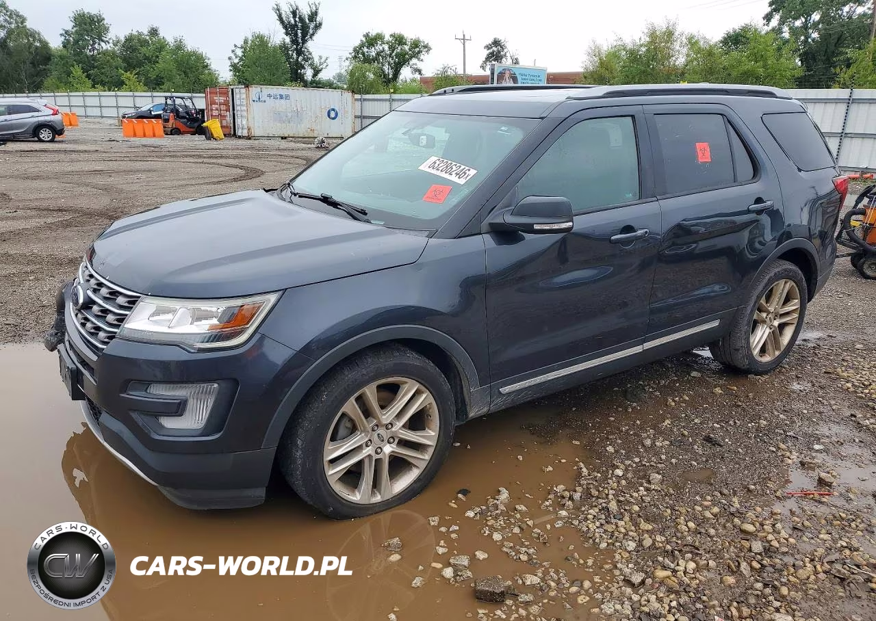 2017 Ford Explorer Xlt VIN:1FM5K7D87HGD24554 - 1