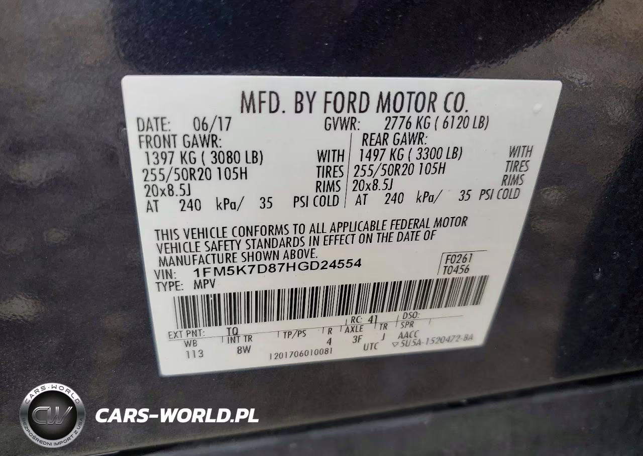 2017 Ford Explorer Xlt VIN:1FM5K7D87HGD24554 - 13