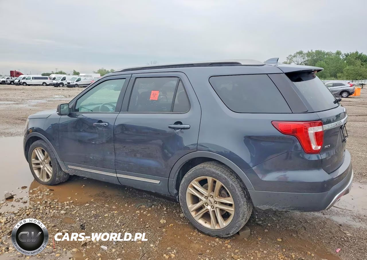 2017 Ford Explorer Xlt VIN:1FM5K7D87HGD24554 - 2