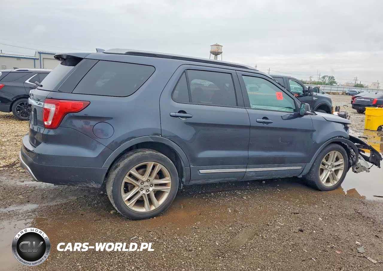 2017 Ford Explorer Xlt VIN:1FM5K7D87HGD24554 - 3