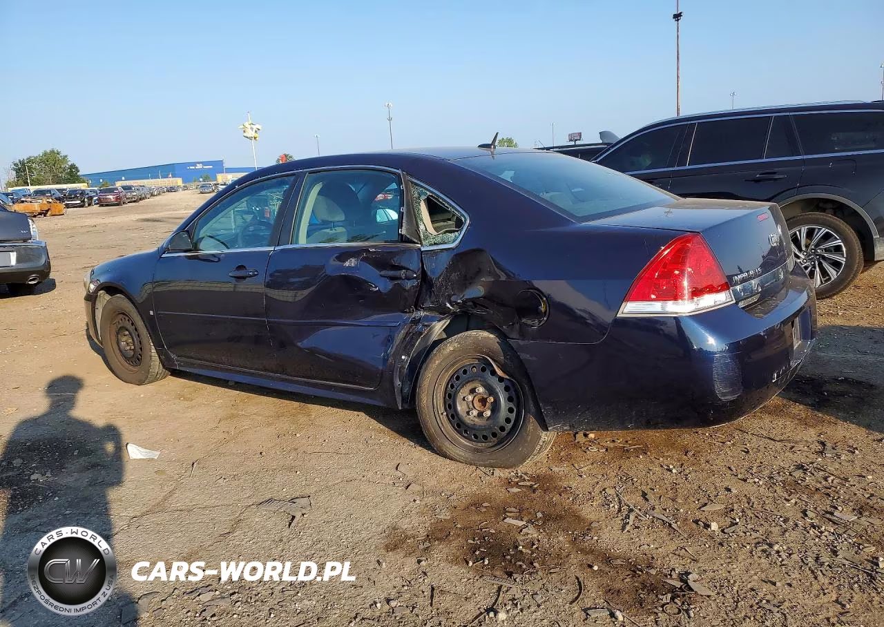 2009 Chevrolet Impala Ls VIN:2G1WB57K791285458 - 2