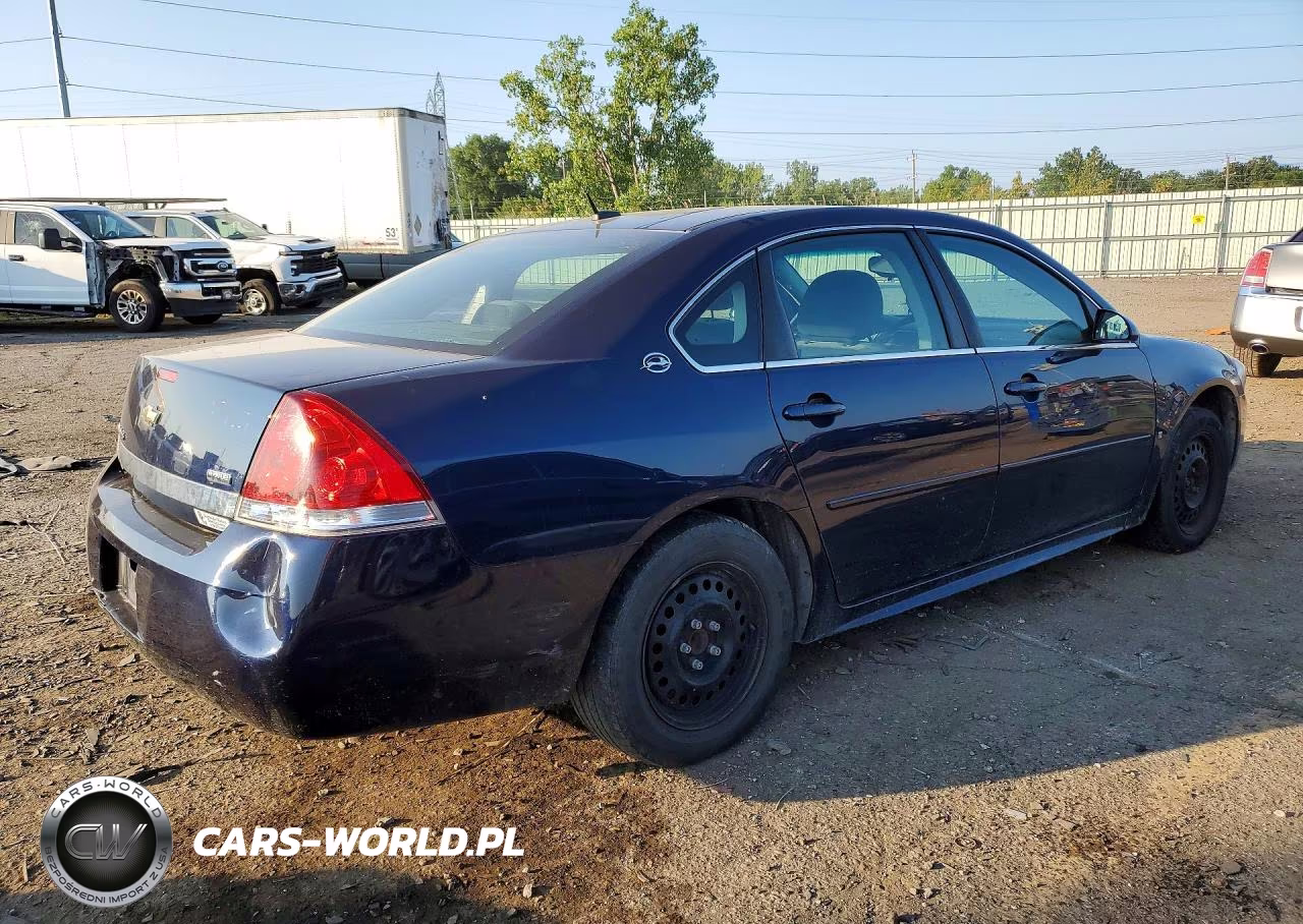 2009 Chevrolet Impala Ls VIN:2G1WB57K791285458 - 3