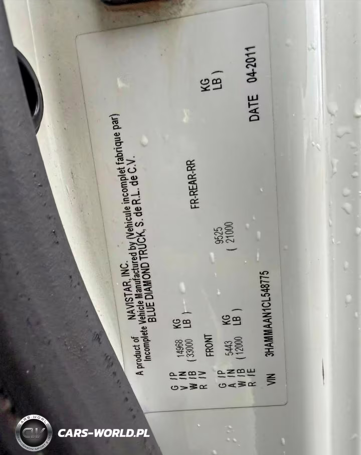 2012 International 4000 4300 VIN:3HAMMAAN1CL548775 - 10