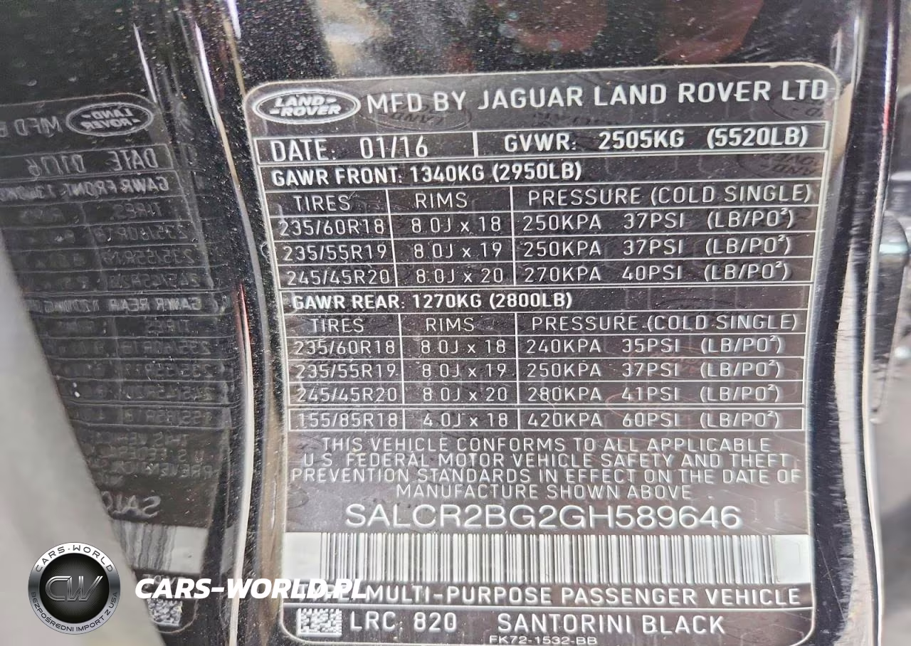 2016 Land Rover Discovery Sport Hse VIN:SALCR2BG2GH589646 - 13