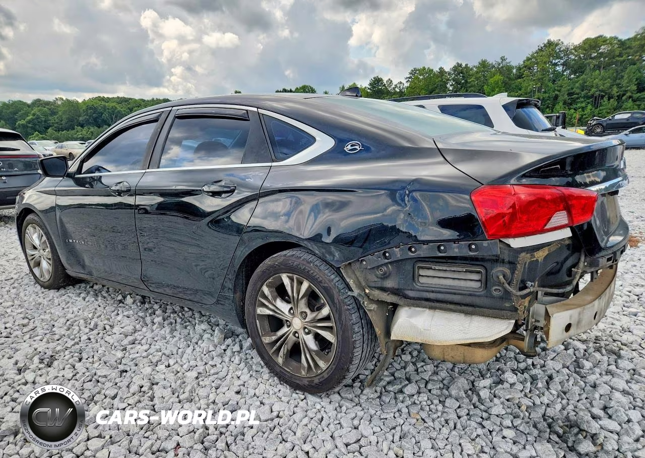 2014 Chevrolet Impala Lt VIN:2G1125S38E9107693 - 2