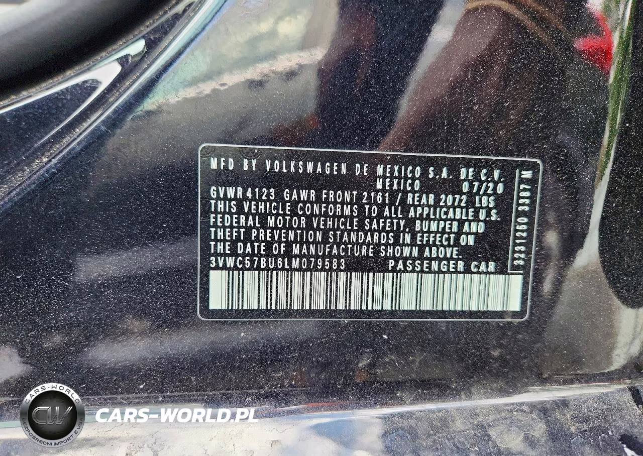 2020 Volkswagen Jetta S VIN:3VWC57BU6LM079583 - 13