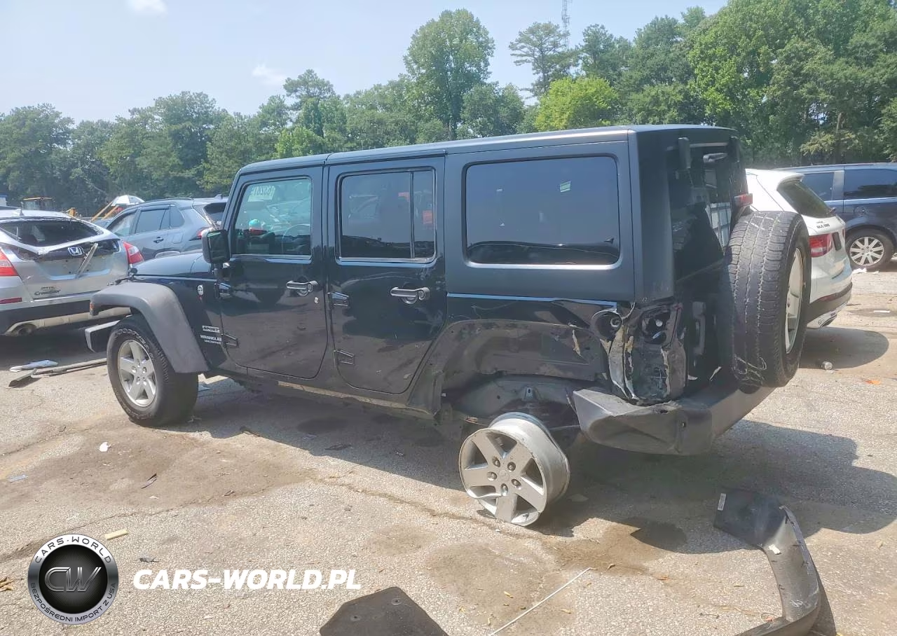 2016 Jeep Wrangler Unlimited Sport VIN:1C4BJWDG3GL115667 - 2