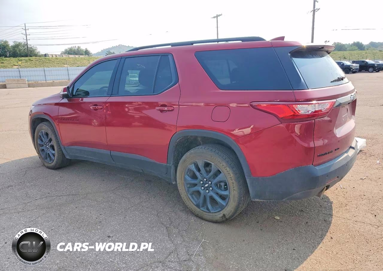 2021 Chevrolet Traverse Rs VIN:1GNEVJKW7MJ232326 - 2
