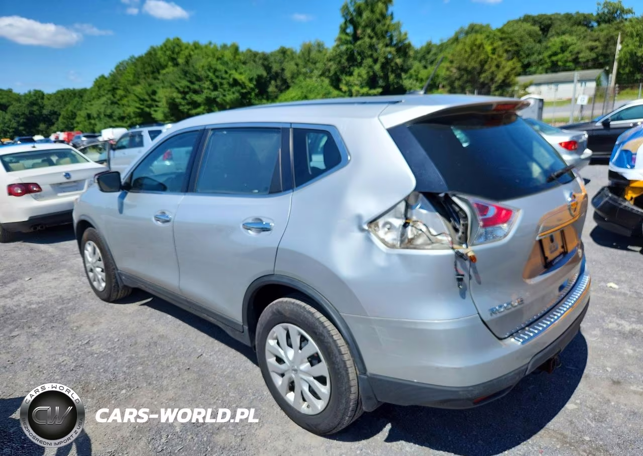2015 Nissan Rogue S VIN:KNMAT2MV8FP591479 - 2