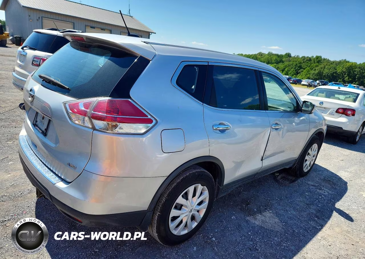2015 Nissan Rogue S VIN:KNMAT2MV8FP591479 - 3