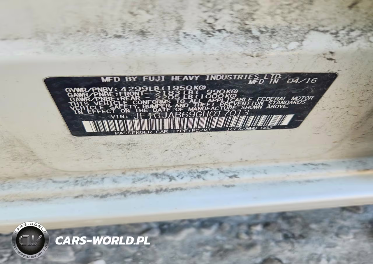 2016 Subaru Impreza Premium VIN:JF1GJAB69GH017013 - 12