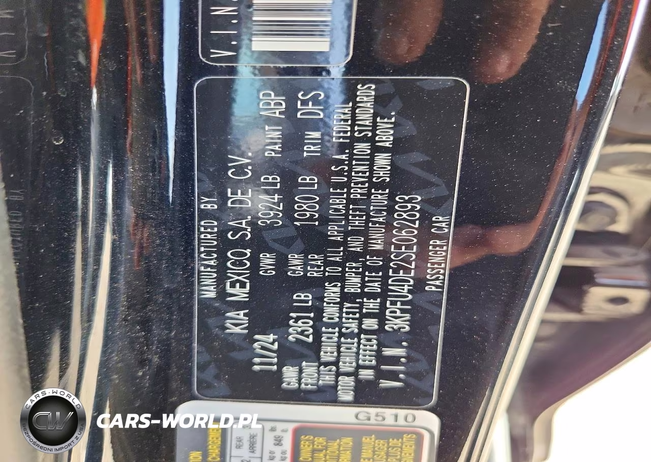 2025 Kia K4 Ex VIN:3KPFU4DE2SE062893 - 12