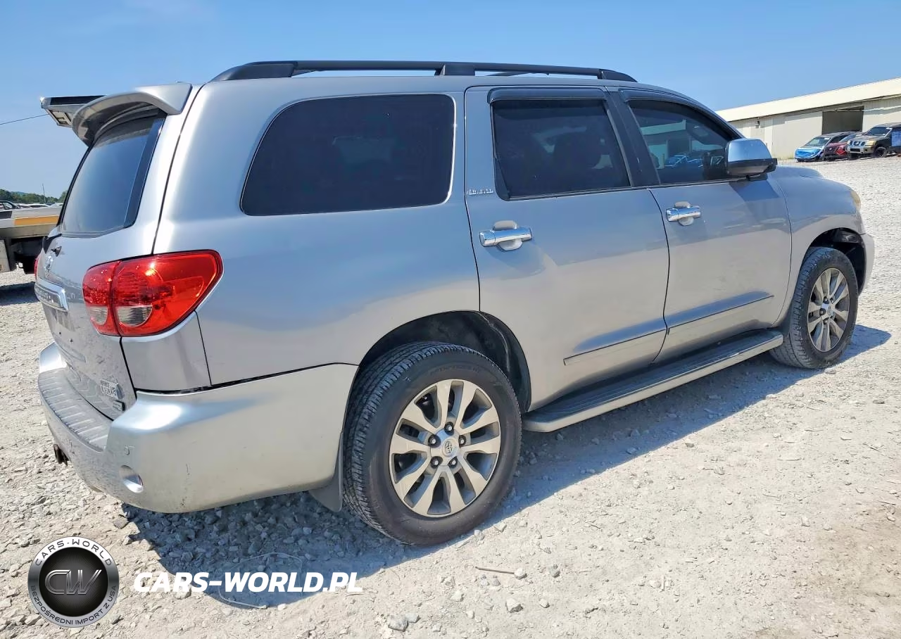 2010 Toyota Sequoia Limited VIN:5TDJW5G1XAS026084 - 3