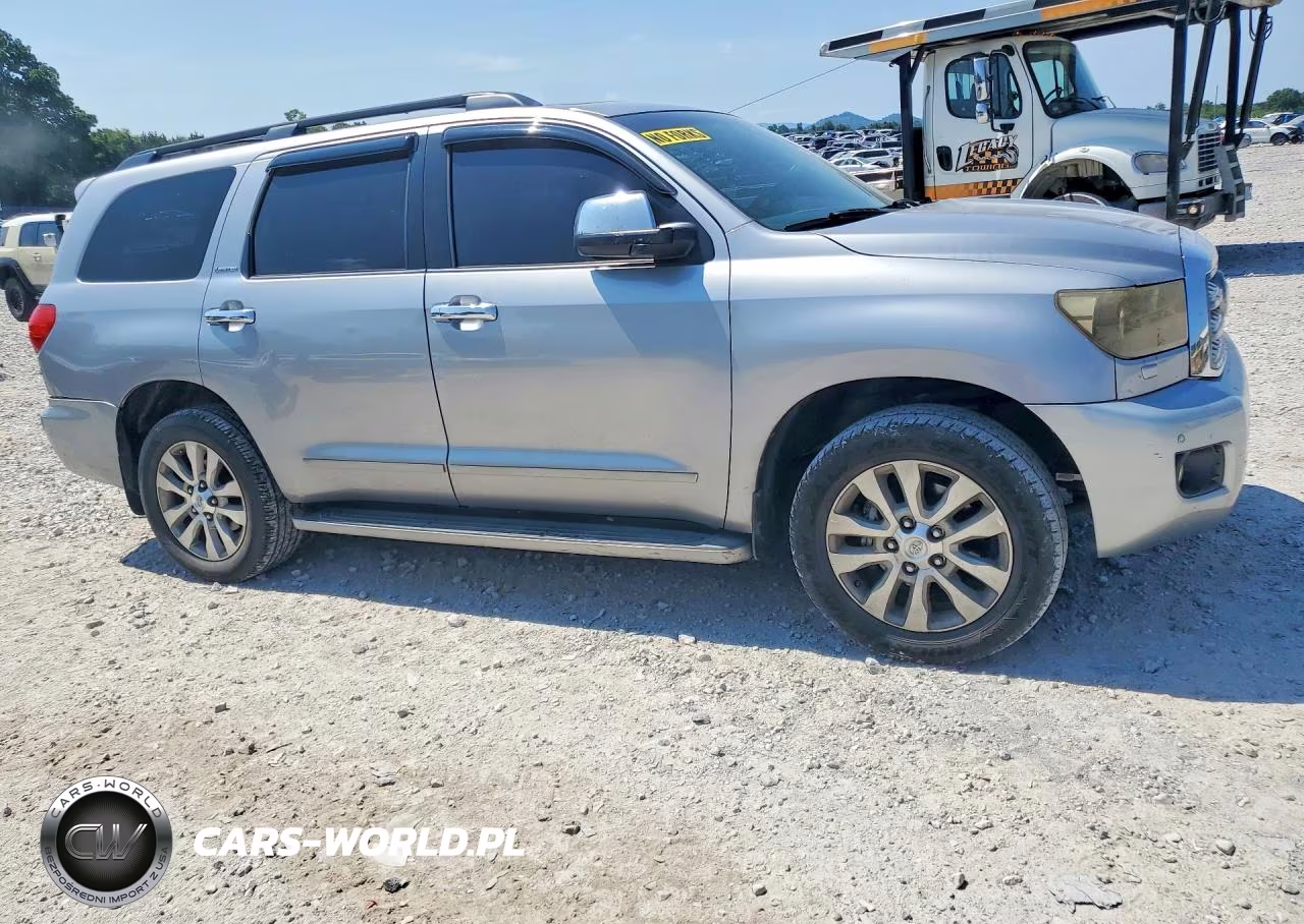2010 Toyota Sequoia Limited VIN:5TDJW5G1XAS026084 - 4