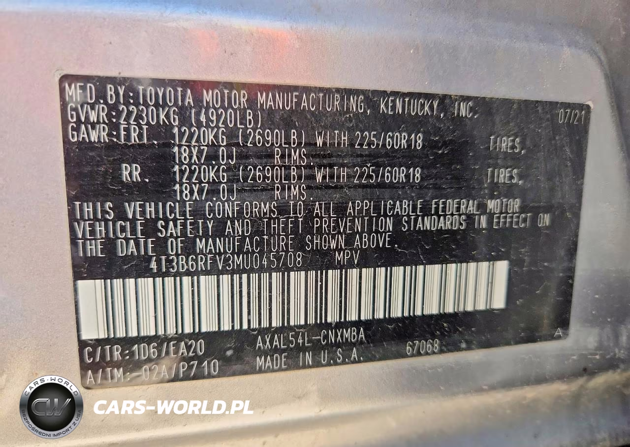2021 Toyota Rav4 Hybrid Xle Premium VIN:4T3B6RFV3MU045708 - 14
