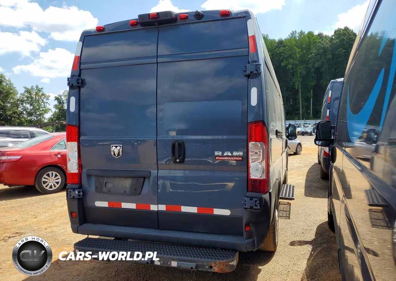 2021 Ram Promaster 3500 Delivery Van VIN:3C6MRVJG1ME557178 - 3