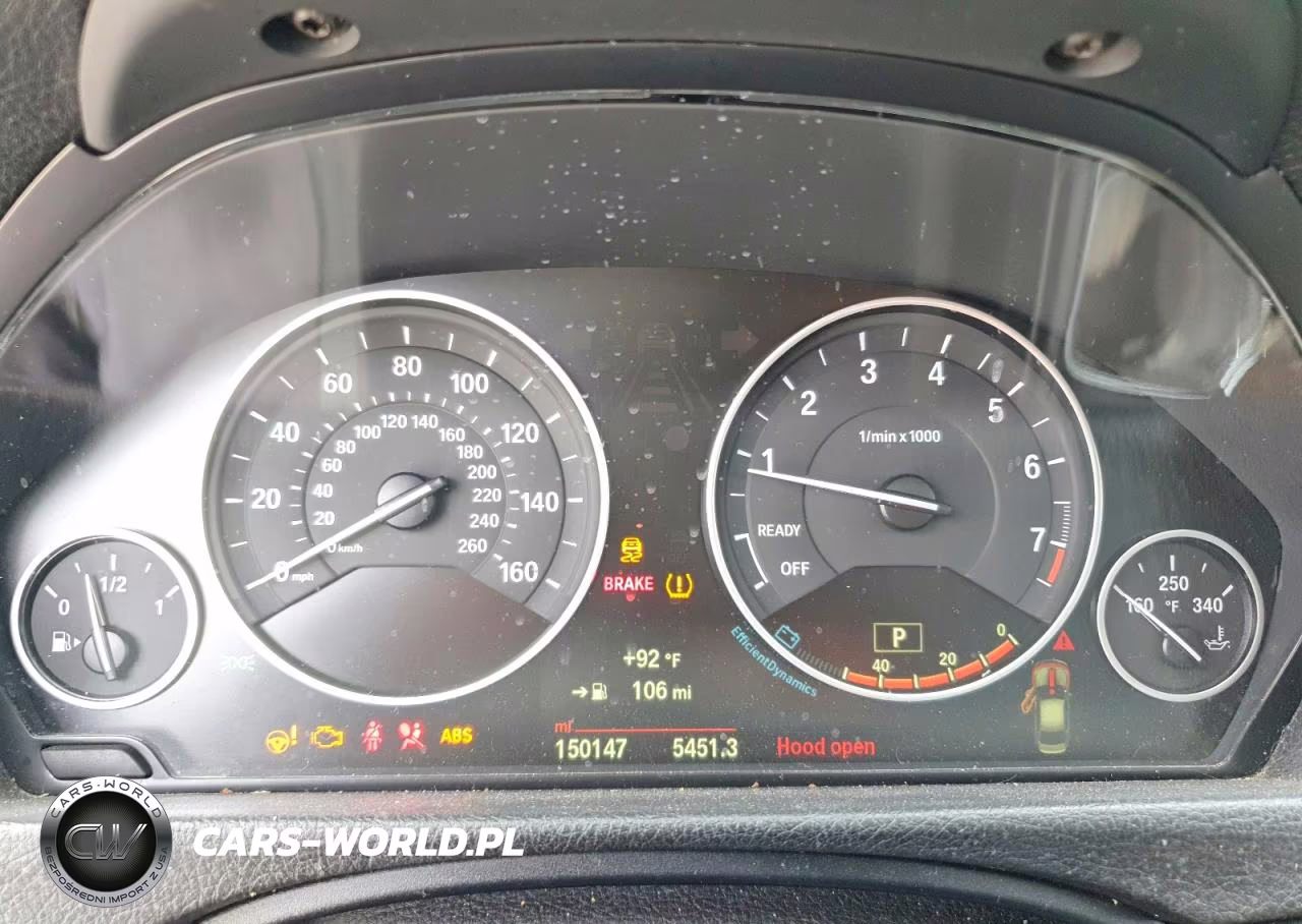 2015 BMW 328 I VIN:WBA3A5C57FF608647 - 9