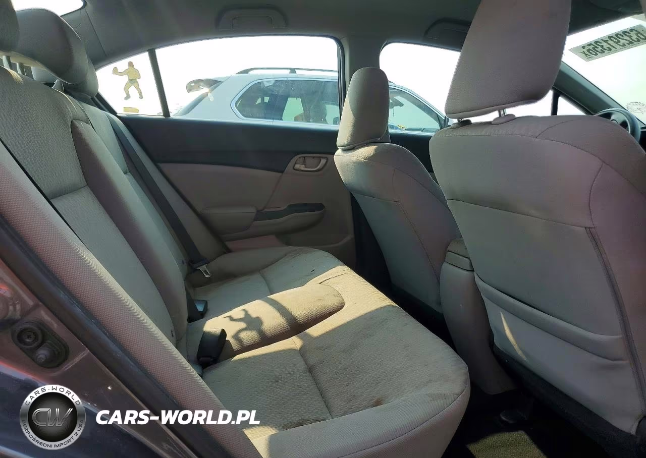 2015 Honda Civic Lx VIN:19XFB2F51FE039943 - 10