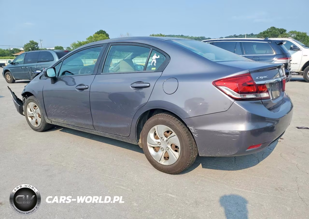 2015 Honda Civic Lx VIN:19XFB2F51FE039943 - 2