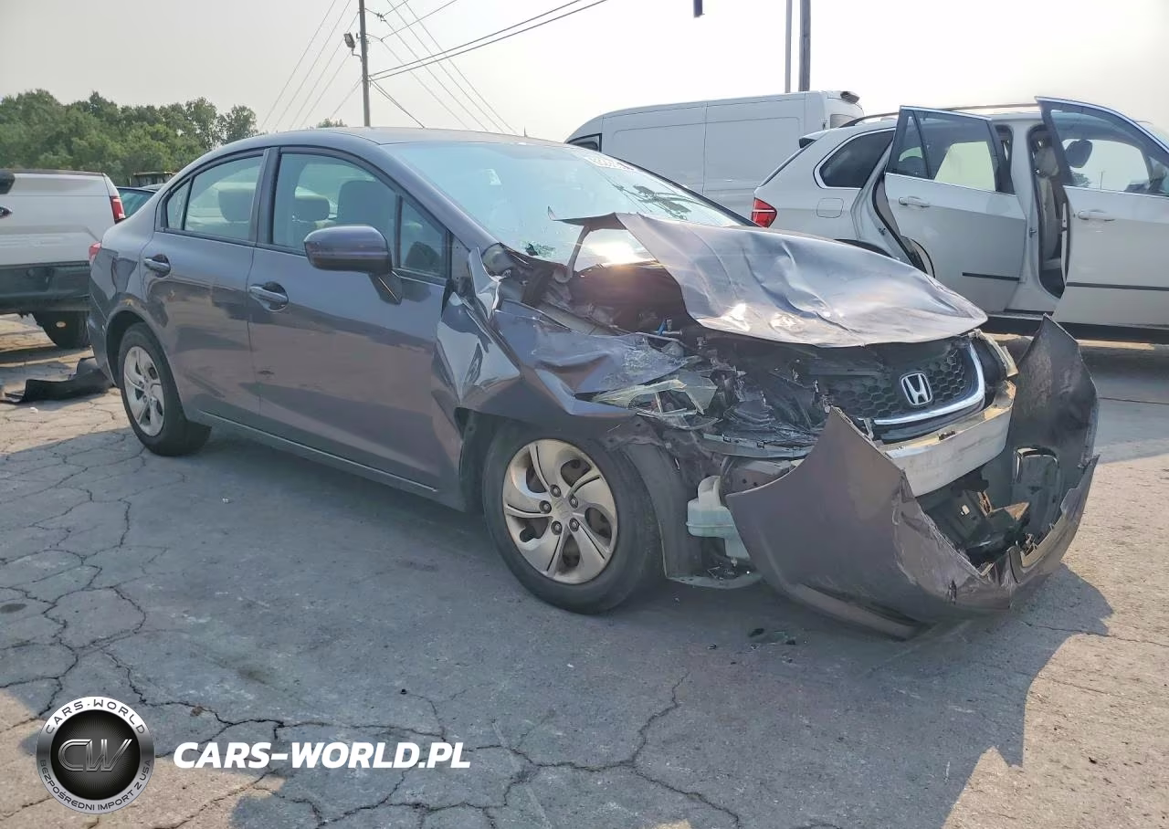 2015 Honda Civic Lx VIN:19XFB2F51FE039943 - 4