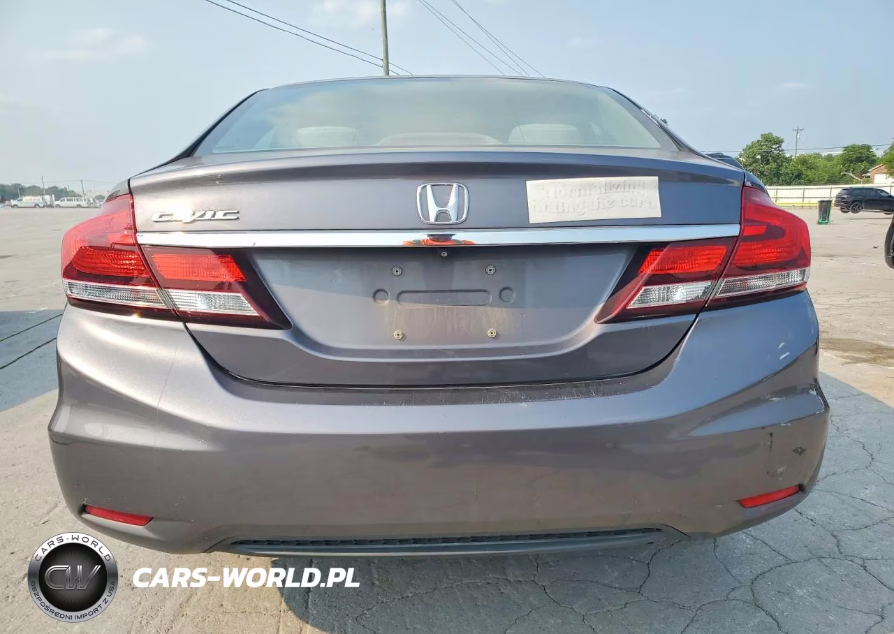 2015 Honda Civic Lx VIN:19XFB2F51FE039943 - 6