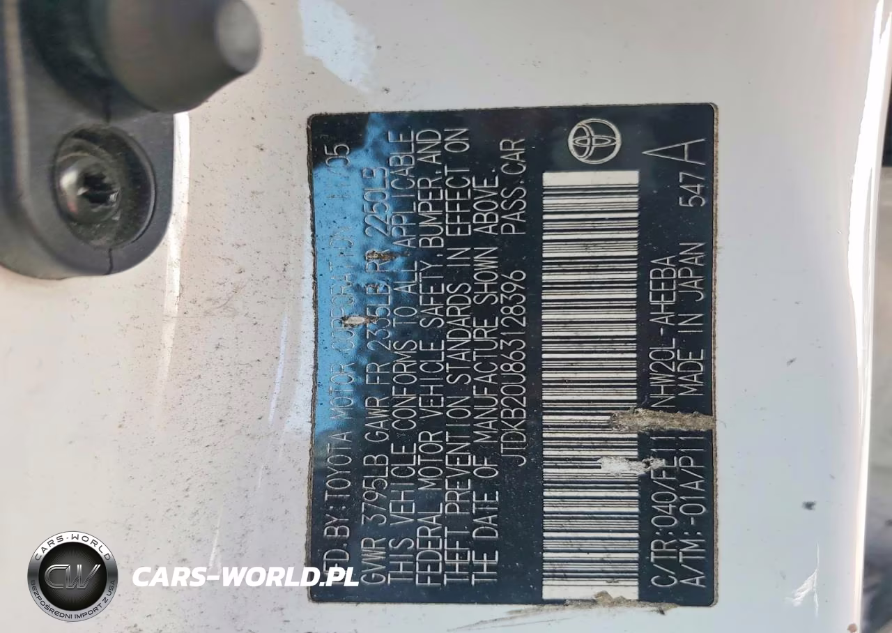 2006 Toyota Prius Base VIN:JTDKB20U863128396 - 12