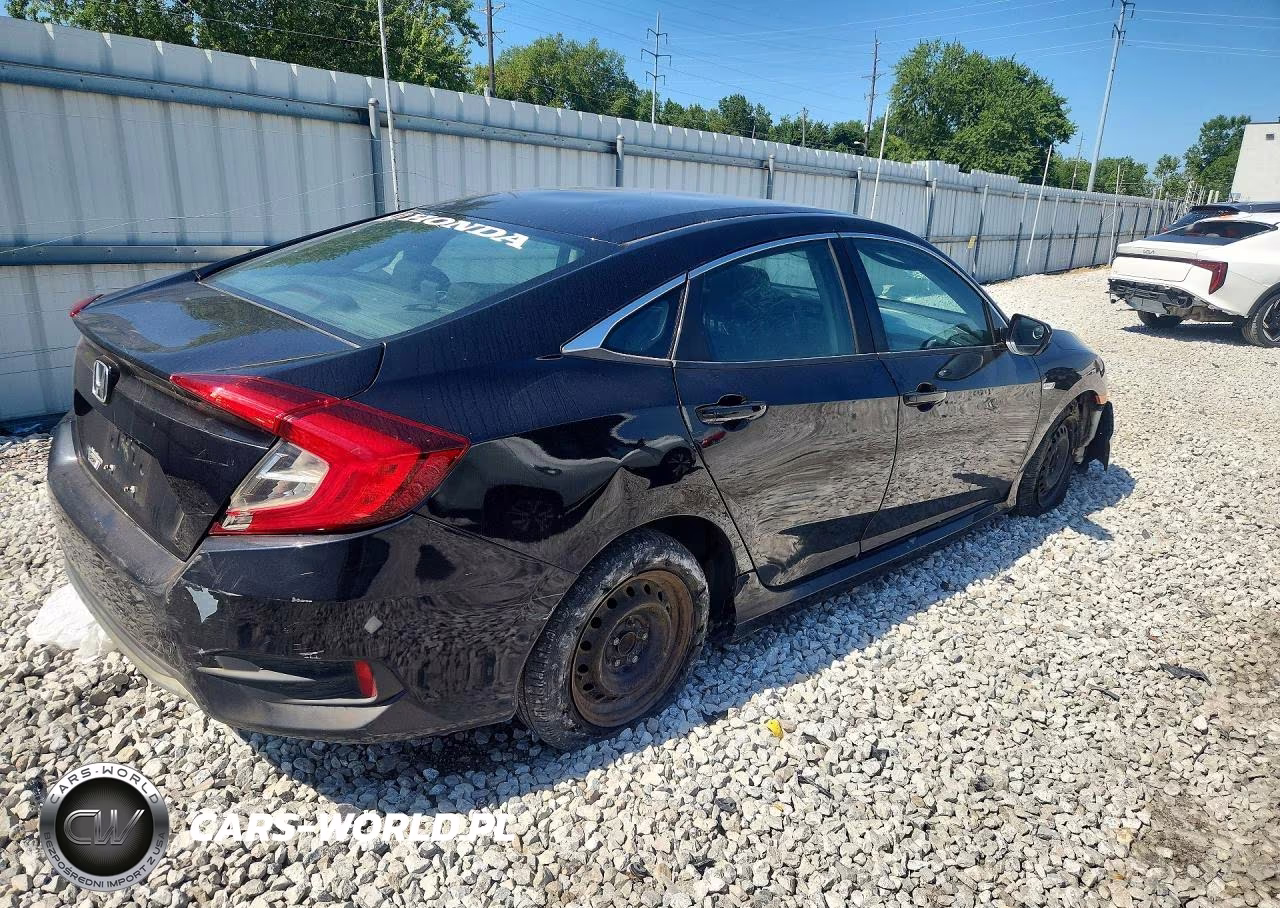 2019 Honda Civic Lx VIN:2HGFC2F61KH552910 - 3