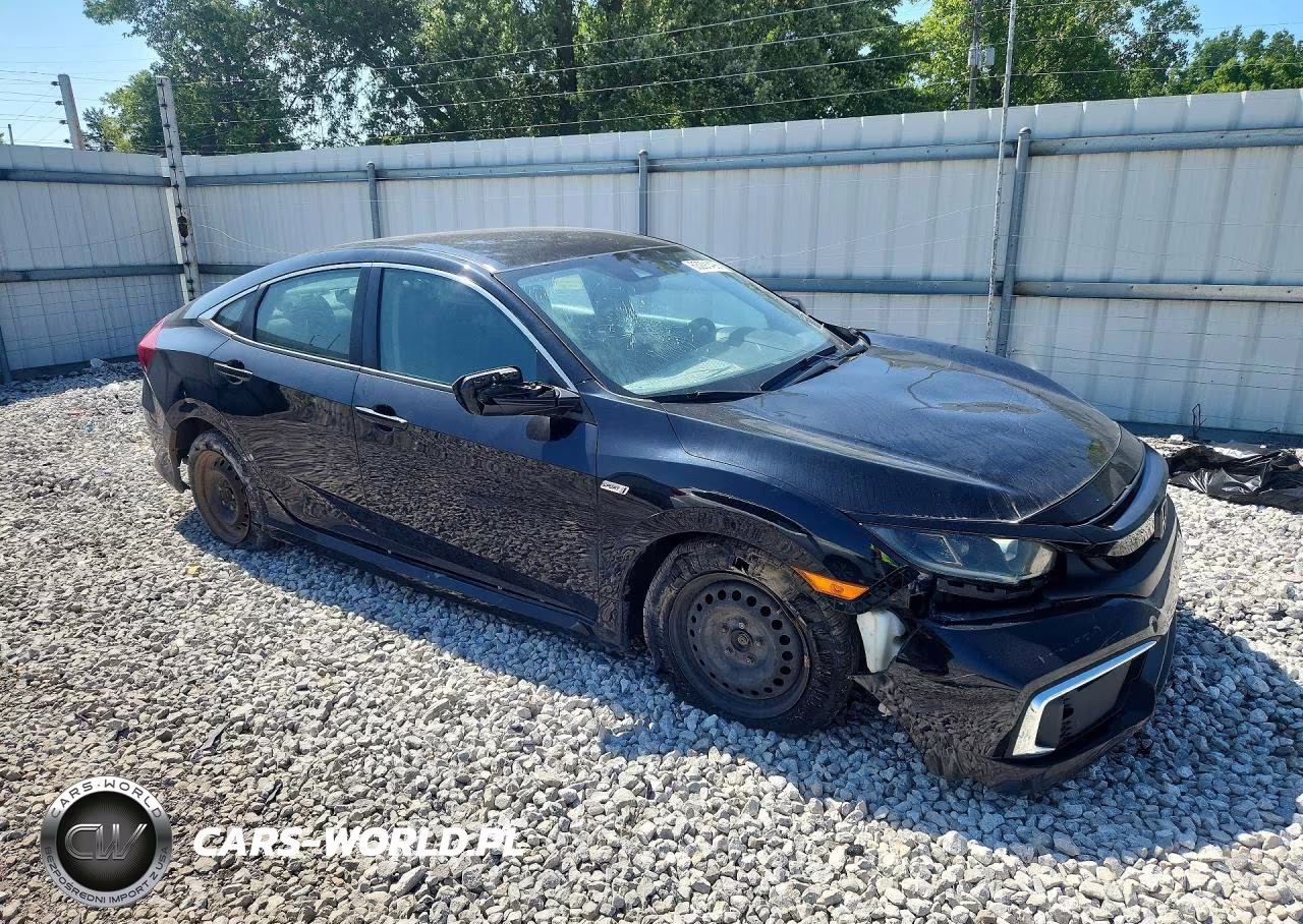 2019 Honda Civic Lx VIN:2HGFC2F61KH552910 - 4