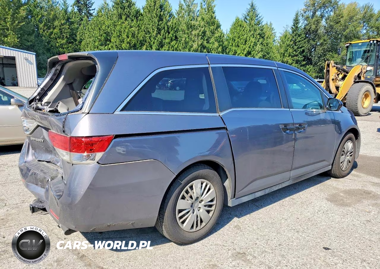 2014 Honda Odyssey Lx VIN:5FNRL5H29EB112659 - 3