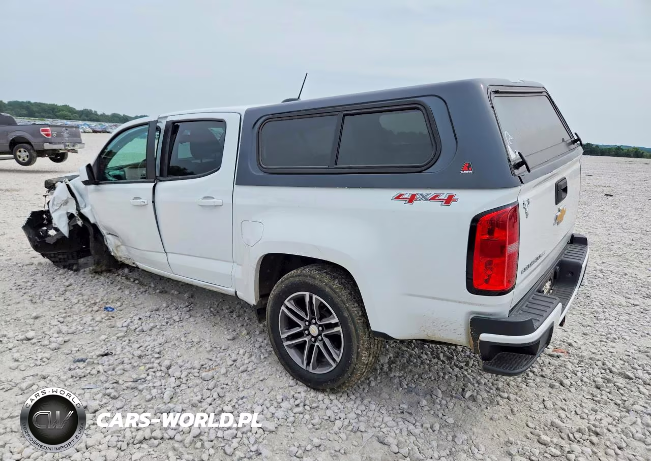 2019 Chevrolet Colorado VIN:1GCGTBEN9K1135948 - 2