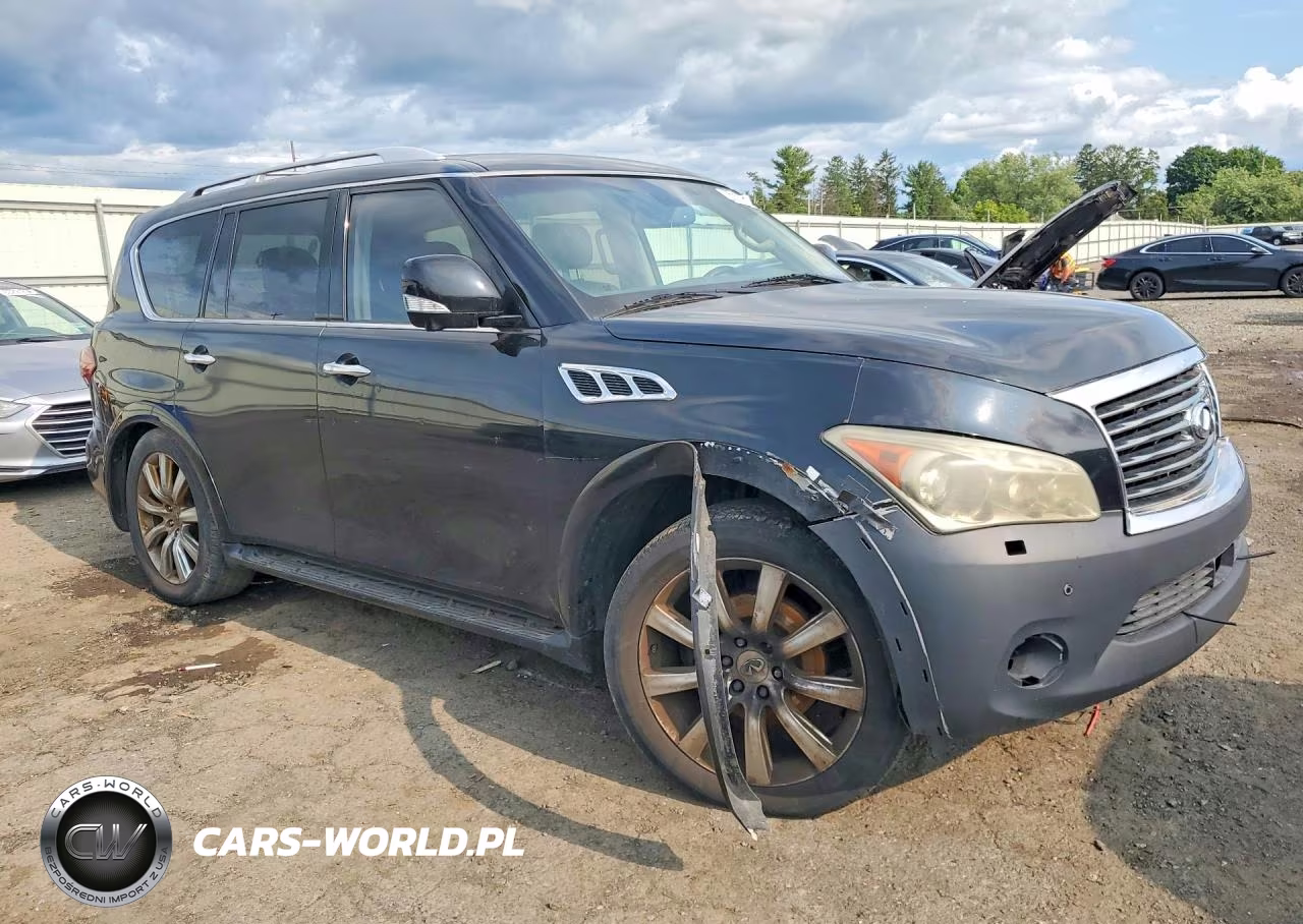 2012 Infiniti Qx56 Base VIN:JN8AZ2NE5C9020419 - 4