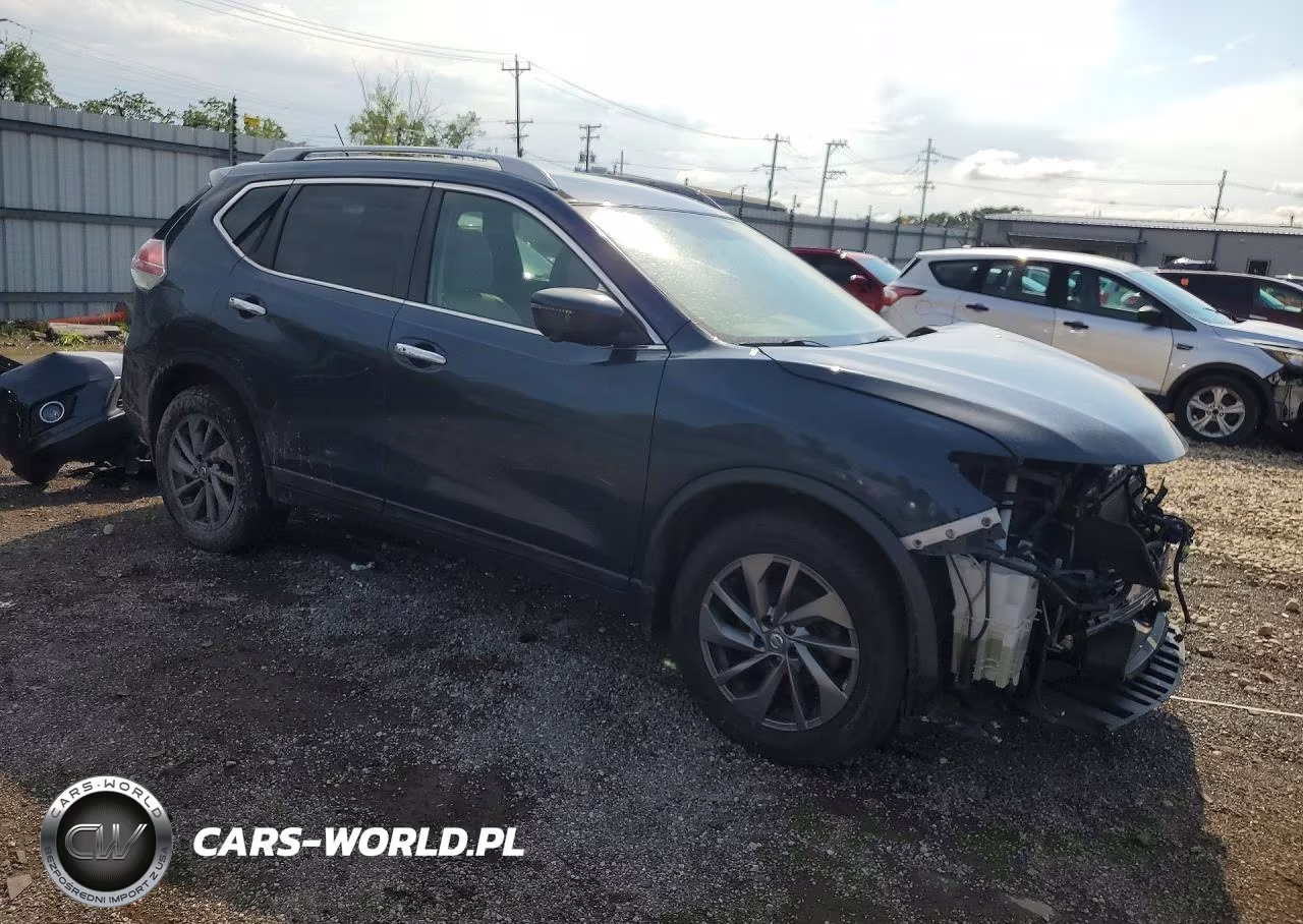 2016 Nissan Rogue Sl VIN:5N1AT2MV8GC835202 - 4