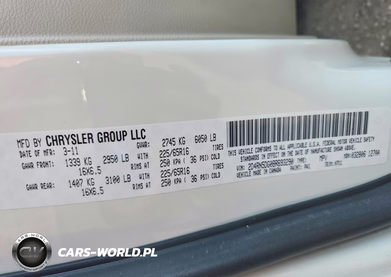 2011 Dodge Grand Caravan Crew VIN:2D4RN5DG0BR693290 - 13