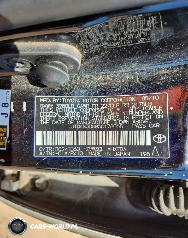 2010 Toyota Prius Iii VIN:JTDKN3DU8A0178068 - 12
