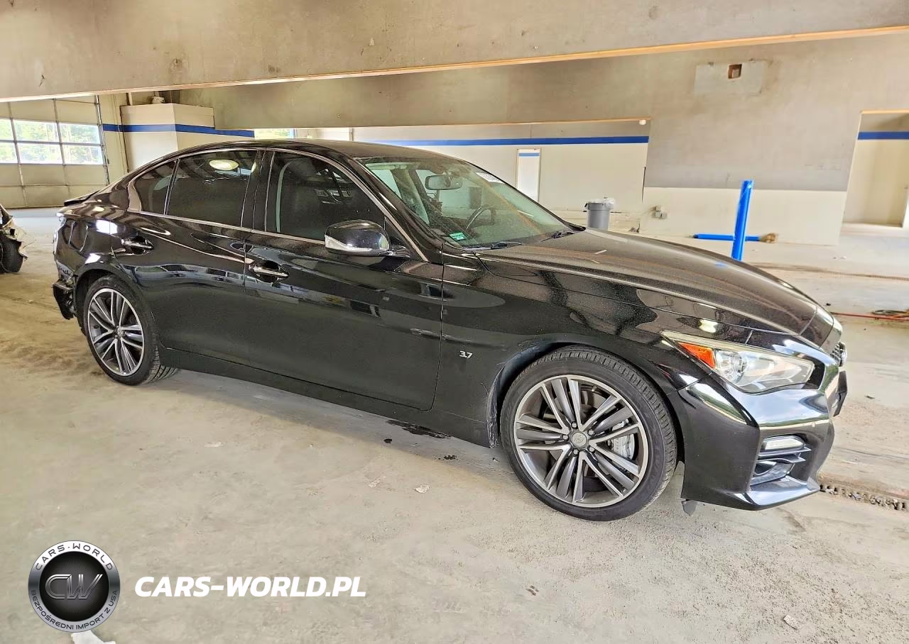 2014 Infiniti Q50 Sport VIN:JN1BV7AR2EM702095 - 4