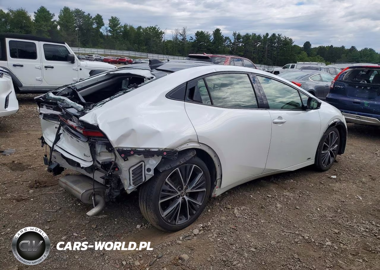 2023 Toyota Prius Xle VIN:JTDADABU5P3001491 - 3