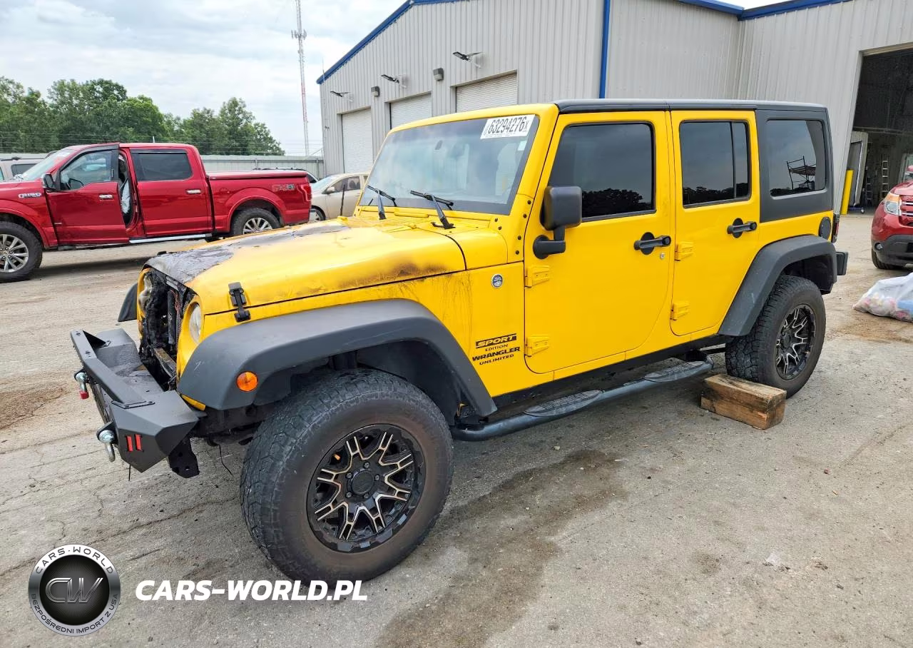 2011 Jeep Wrangler Unlimited Sport VIN:1J4BA3H17BL525430 - 1