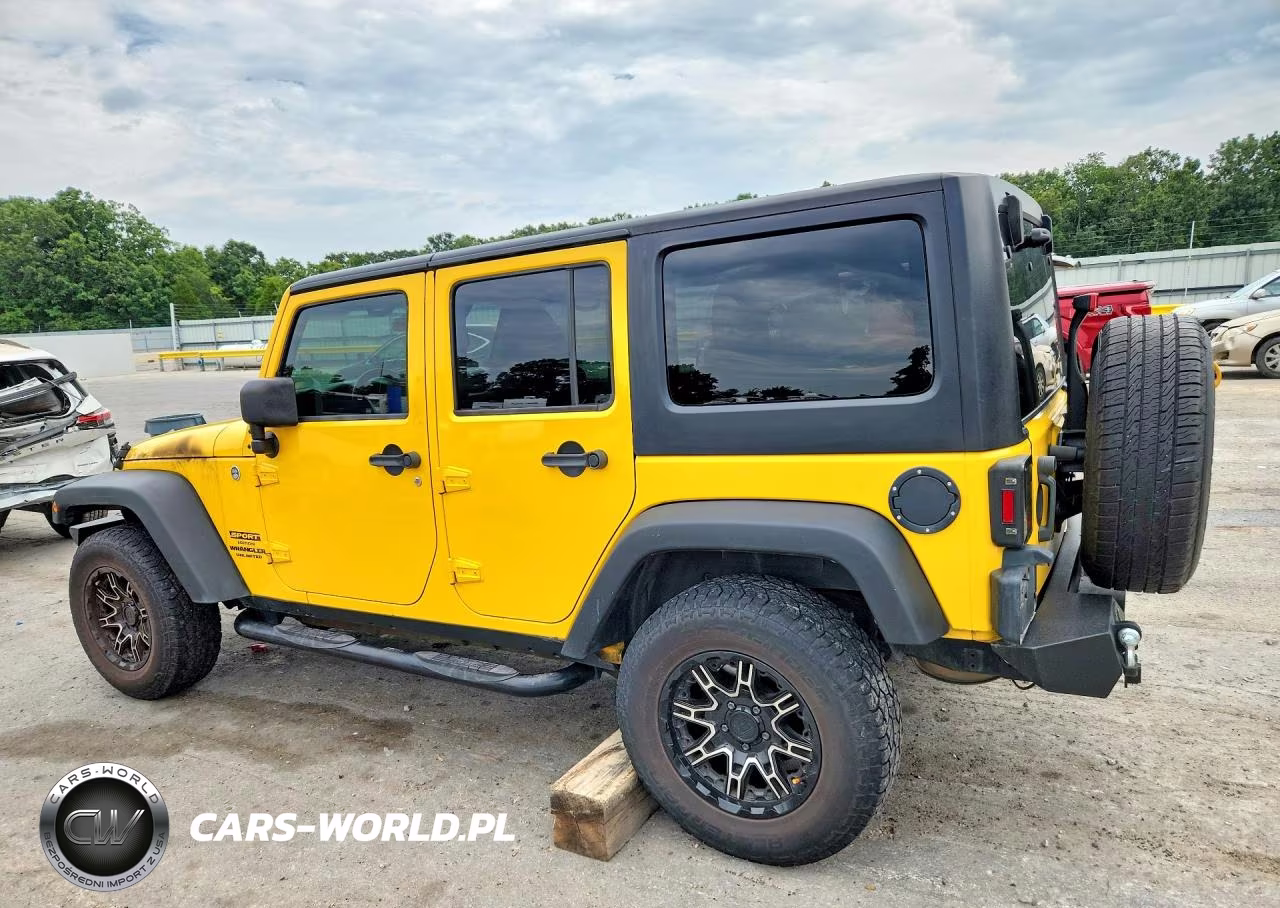 2011 Jeep Wrangler Unlimited Sport VIN:1J4BA3H17BL525430 - 2