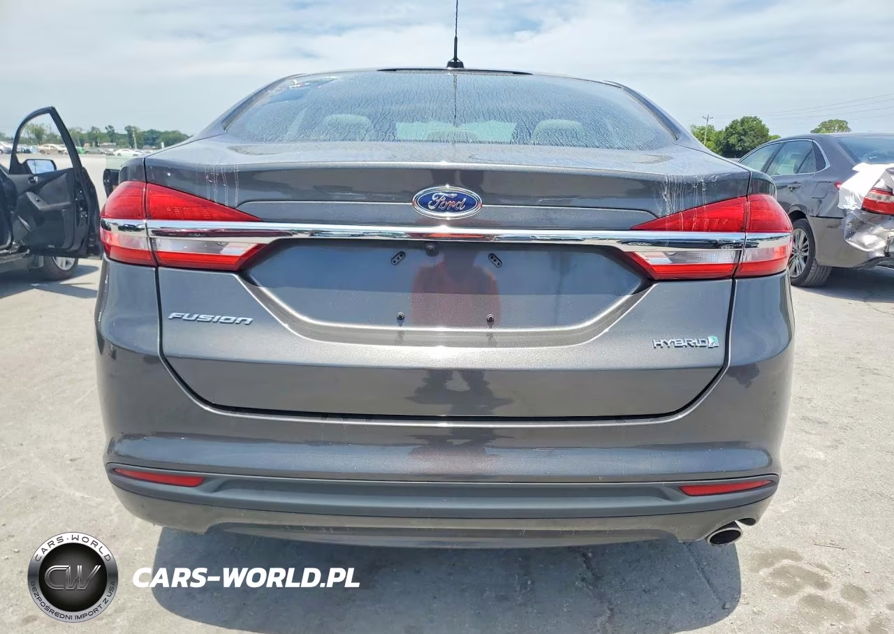 2018 Ford Fusion S Hybrid VIN:3FA6P0UU6JR122405 - 6