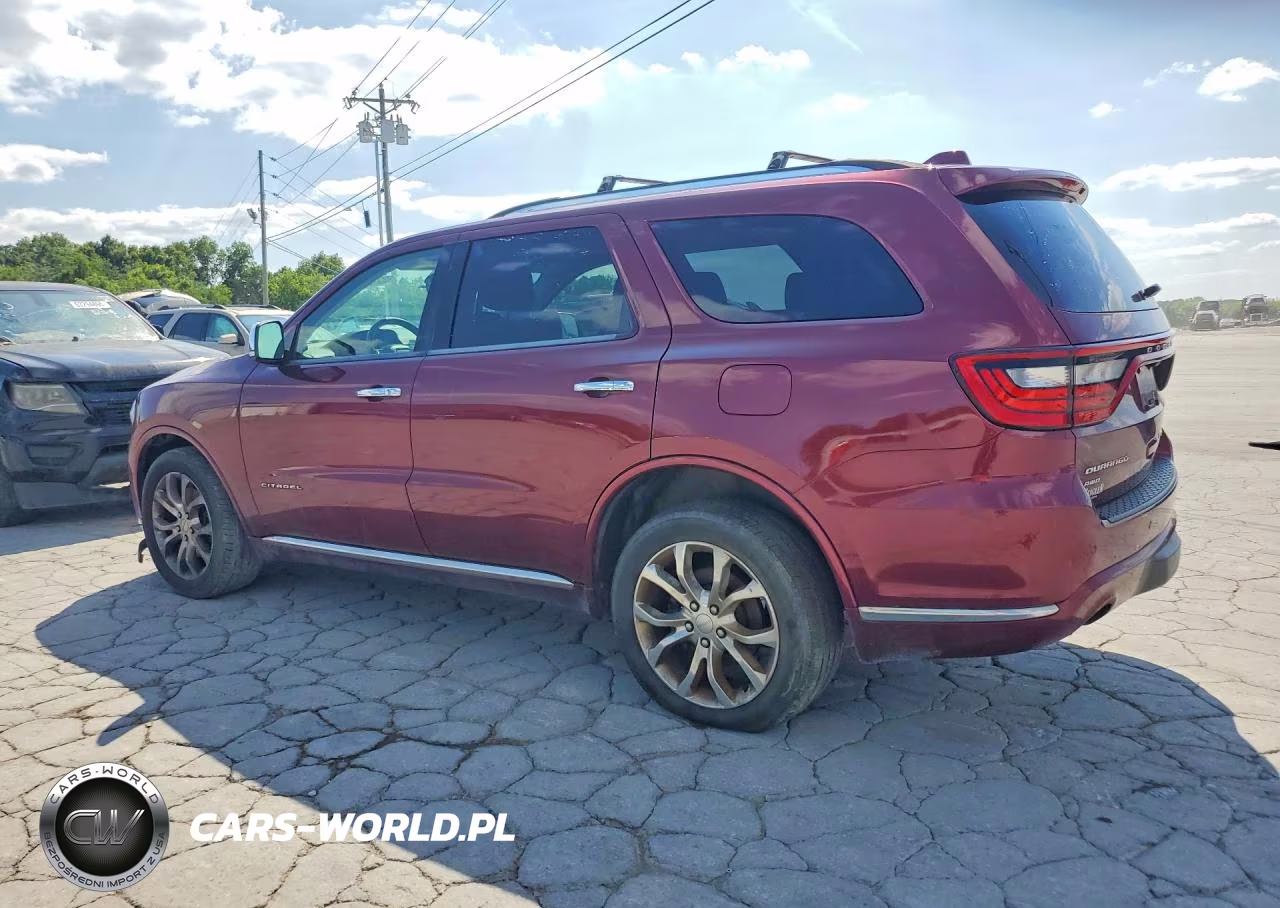 2017 Dodge Durango Citadel VIN:1C4RDJEGXHC950853 - 2