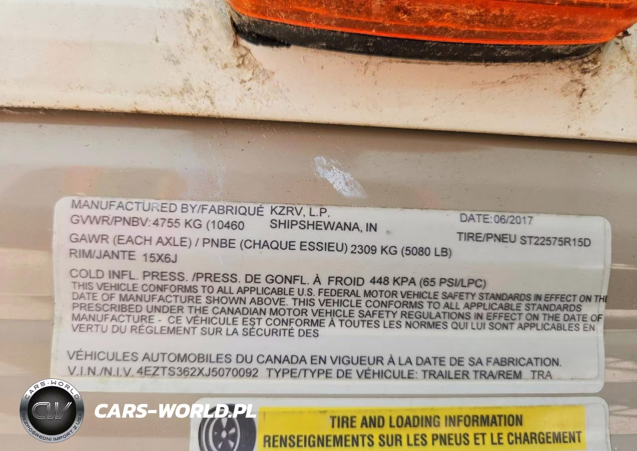 2018 Kz Connect 363Fl VIN:4EZTS362XJ5070092 - 10