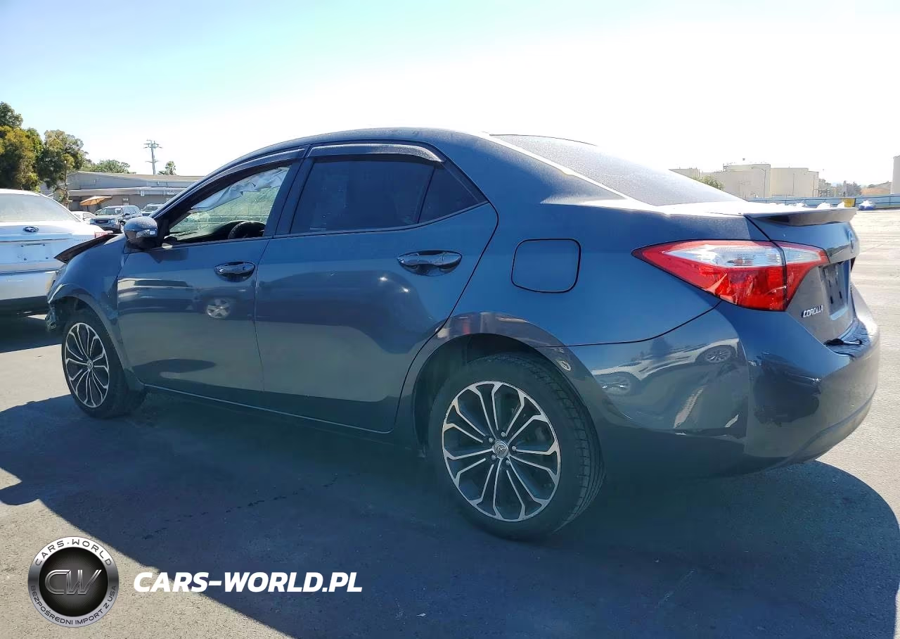 2015 Toyota Corolla S Plus VIN:5YFBURHEXFP352695 - 2