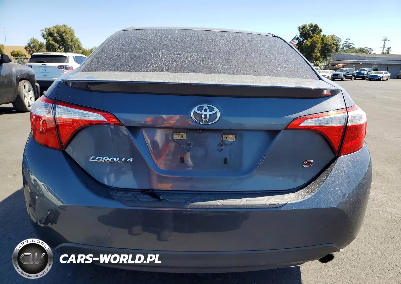 2015 Toyota Corolla S Plus VIN:5YFBURHEXFP352695 - 6