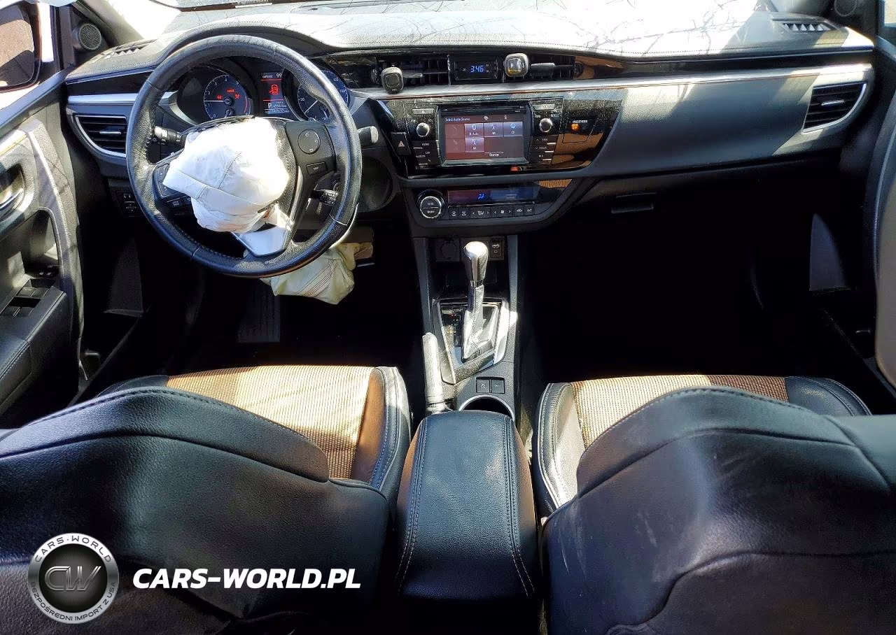 2015 Toyota Corolla S Plus VIN:5YFBURHEXFP352695 - 8